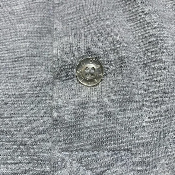 Lacoste Sport | Men | Heather Gray Short Sleeve Sport Polo Shirt | Size L - Picture 9 of 10